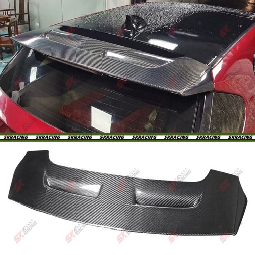 Glossy black carbon fiber rear - glossy, black/carbon