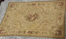 VINTAGE FRENCH NEEDLEPOINT