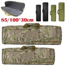 100/85cm Tactical Hunting Shooting Padded Carry Case Air Rifle Gun Slip Bag