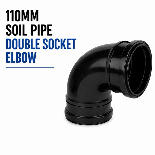 110mm soil pipe double - pipe, socket
