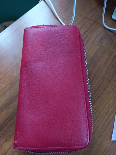 Big red purse - red,