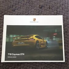 Porsche 718 Cayman GT4 2019