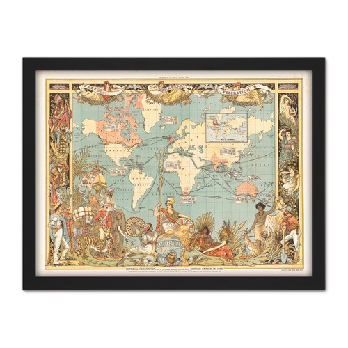 Crane 1886 pictorial map - pictorial,