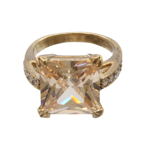 Adrian buckley gold - ring, pave