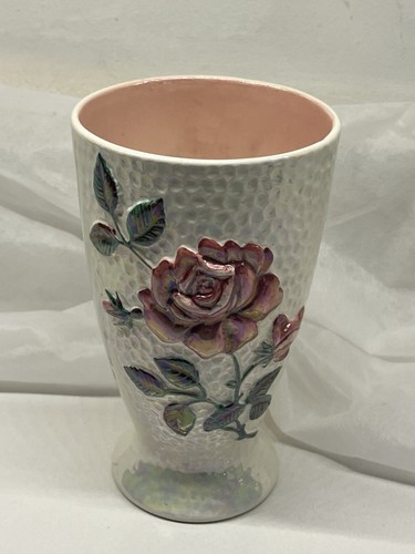 Vintage maling rose - maling, embossed