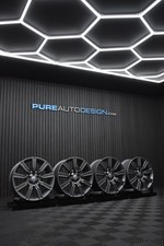 Genuine Range Rover 21" Forged Alloy Wheels REFURBISHED VIKING GREY x 4