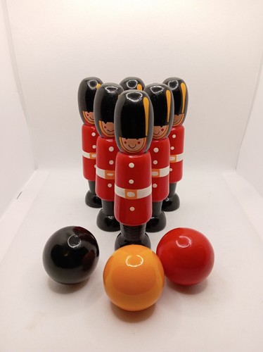 Hand painted wooden - wooden, soldier