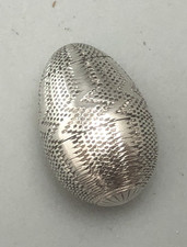 Very Rare Georgian Silver Nutmeg Grater & Vinaigrette David Field c1750 EHZX