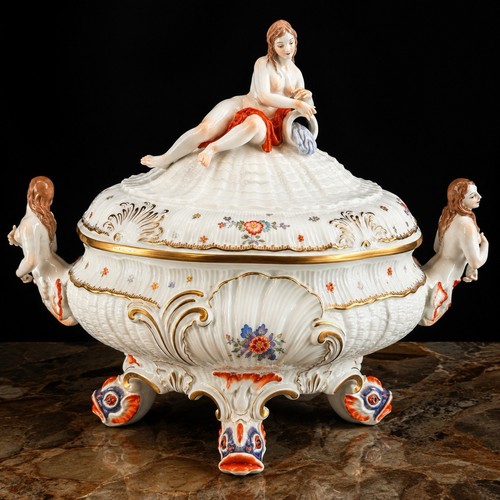 Meissen porcelain swan - , service
