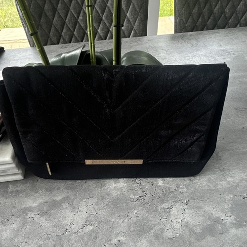 Topshop black satin - black,