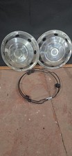 Horsebox/Lorry Front Wheel Covers with Brackets Pair
