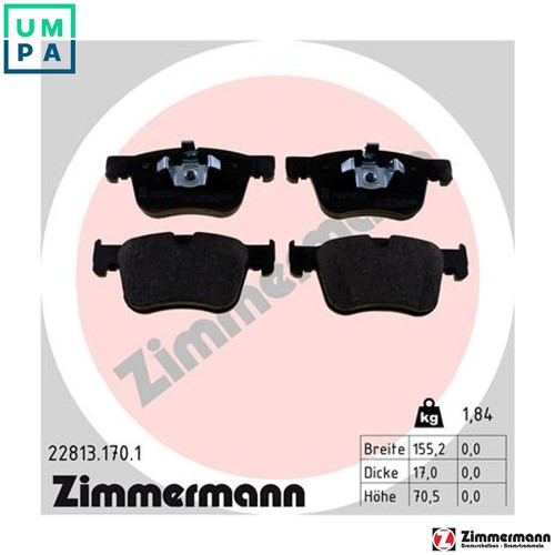 Brake pad set disc - pad,
