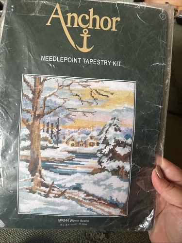 Anchor tapestry winter scene - winter,