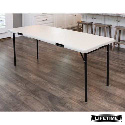 Lifetime 6ft fold - 6ft, fold-in-half