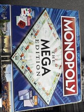 Monopoly The Mega Edition Board Game 98% Complete
