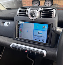 For 2010-2015 Smart Fortwo 451 Android 14 Car Stereo Radio GPS Nav SWC Carplay