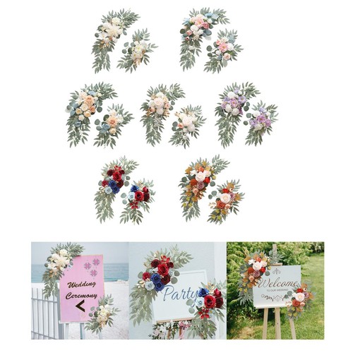 2pcs wedding arch flowers - arch,