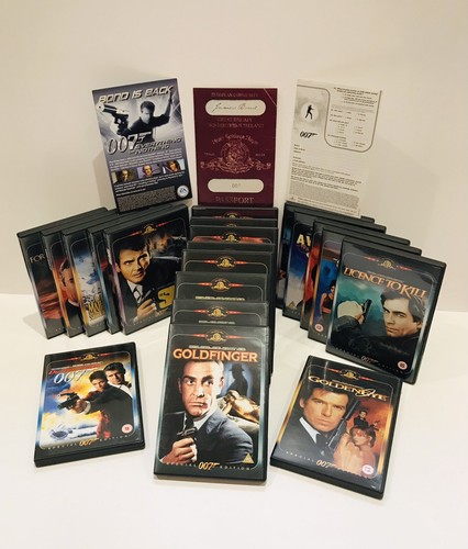 James bond collection dvd - james,