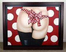 Drew Darcy ‘Dotty’ ORIGINAL Oil on Canvas Large 40” x 30”