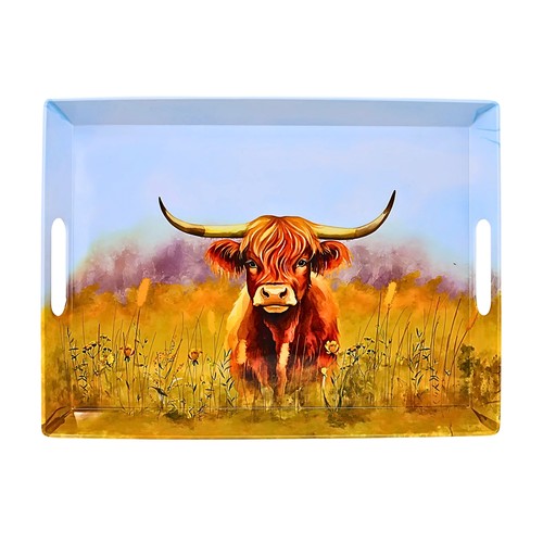 Serving tray highland cow - serving,