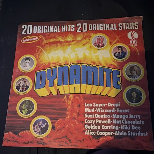 Tel dynamite vinyl - k-tel,