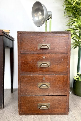 Vintage edwardian bank drawers - vintage,