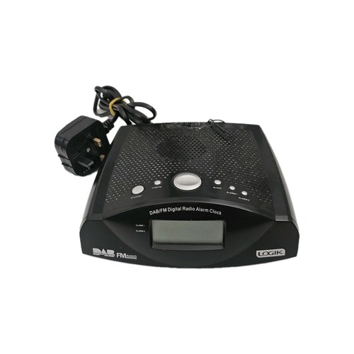 Logik dam clock radio with - dam/fm,