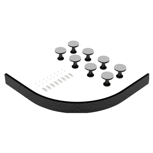 Shower tray leg set slate - tray,