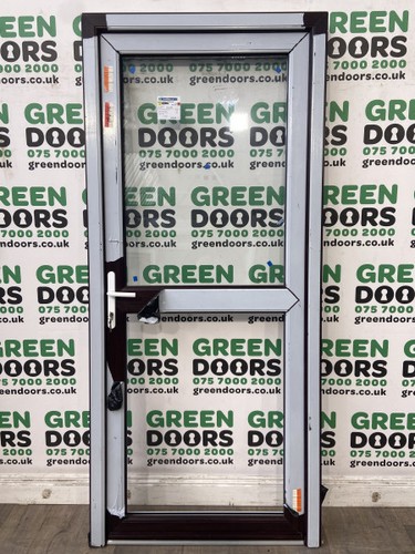 Tall back door upvc half - upvc,