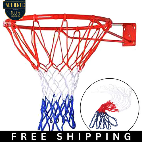 Basketball net red white - net, &