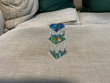  Rainbow Iridescent Reflective Glass Perfume Or Oil Bottle With Dabber