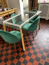 Habitat Glass Topped Dining