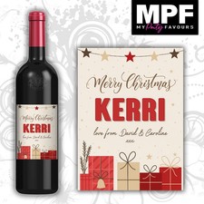 Personalised CHRISTMAS Wine