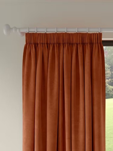 John lewis velvet - velvet, pair