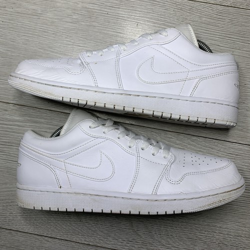 Jordan low triple white mens - white,