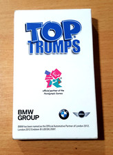BMW MINI Top Trumps 2012 Paralympic Games Card Game Memorabilia Collector New XX