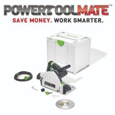 Festool 576707 TS55 FEQ-Plus Plunge Saw 110v With Systainer SYS M 337