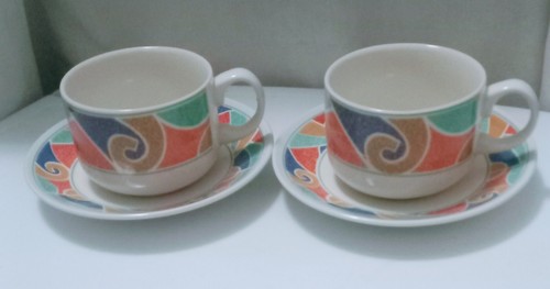 Churchill pottery cups - pottery,