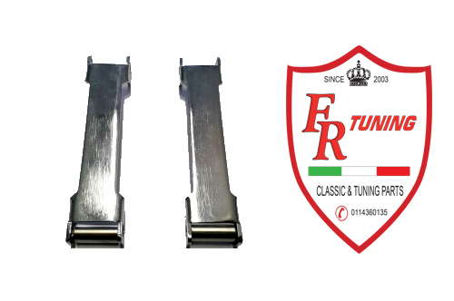 Brackets chrome raise hood - chrome, raise-hood
