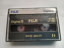 Fuji Digital 8 Video Cassette Tape 90 / 135 min - USED ONCE