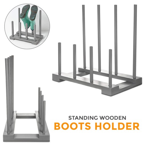 Pair wellington boot rack - 4,