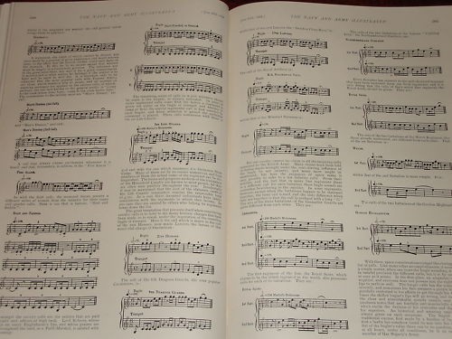 1901 article bugle calls - bugle,
