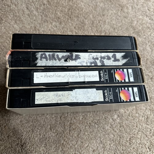 Scotch vhs tapes - scotch,