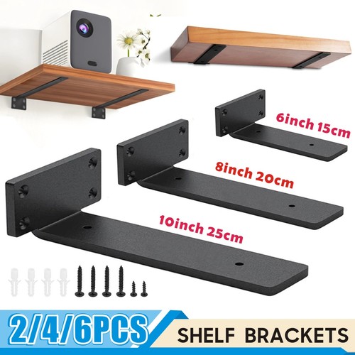 Floating shelf brackets - 2-6x,