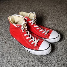 Converse Chuck Taylor All Star Classic Hi Shoes Red
