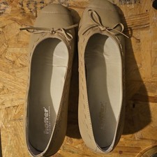 Hotter Beige Court Shoes