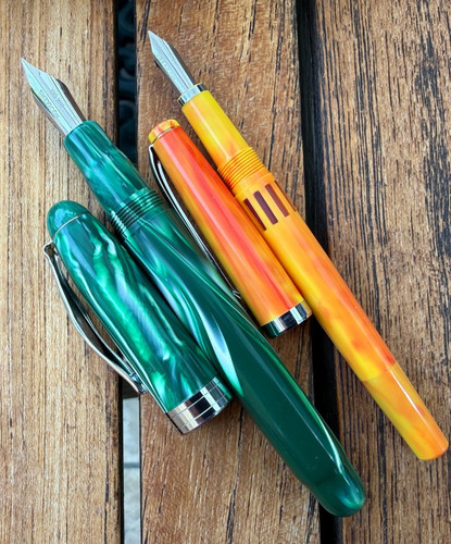 Noodlers jade ahab piston flex - ahab,