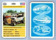 Hot Rod With Old-Time Body - Fabulous Buggies 1970s Dubreq Top Trumps Card