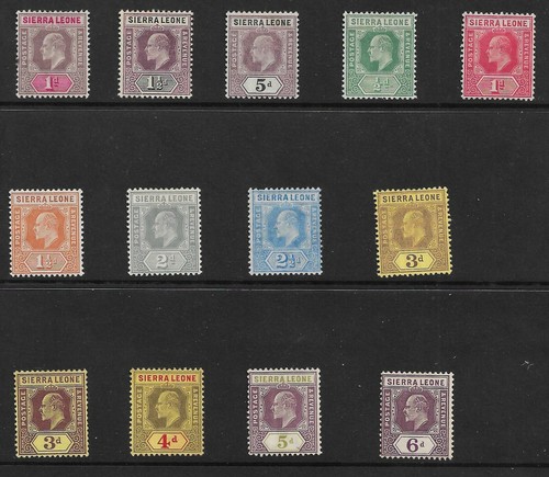 Sierra leone evii fine - leone, mint