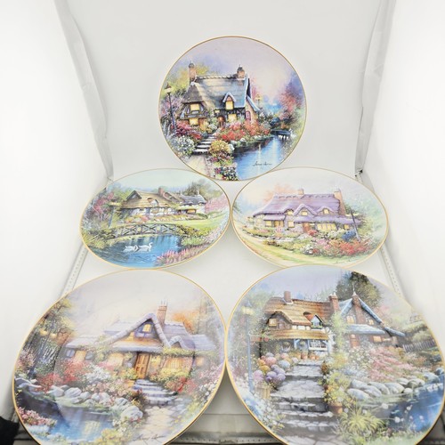 Royal doulton cottage - doulton, plates